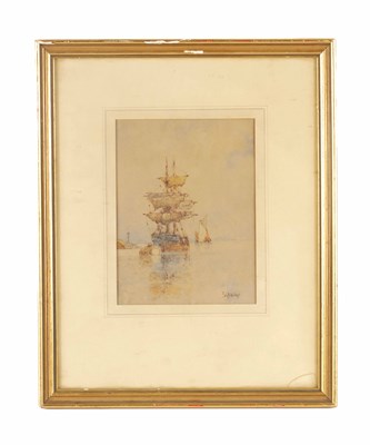 Lot 872 - FREDERICK JAMES ALDRIDGE (1850 - 1933) WATERCOLOUR