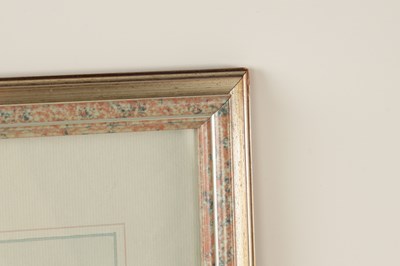 Lot 764 - MICHAEL (MIKE) JACKSON. A 20TH CENTURY WATERCOLOUR SWALLOWS IN FLIGHT AND PERCHED ON A LINE