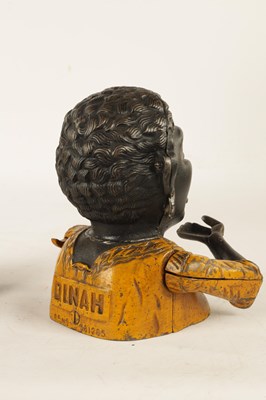 Lot 583 - AN EARLY 20TH-CENTURY CAST IRON 'DINAH' MONEY BOX