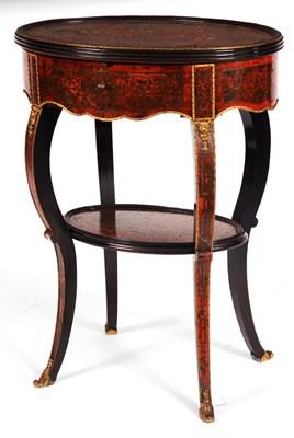 Lot 728 - A mid 19th Century French Tortoiseshell and...