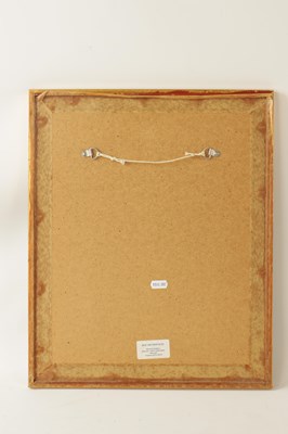 Lot 877 - A 20TH CENTURY IMPRESSIONIST WATERCOLOUR OF AN INTERIOR SCENE