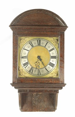 Lot 982 - WILLIAM SPEAKMAN, LONDINI FECIT. A LATE 17TH CENTURY 30-HOUR LONGCASE CLOCK MOVEMENT IN LATER HOODED CASE