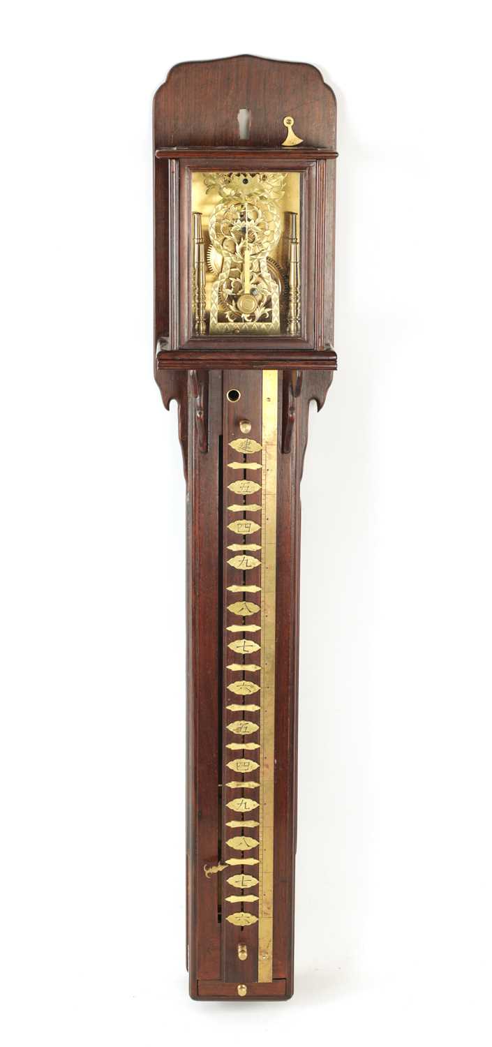Lot 1039 - A 20TH CENTURY JAPANESE STICK CLOCK