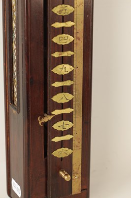 Lot 1039 - A 20TH CENTURY JAPANESE STICK CLOCK