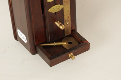 Lot 1039 - A 20TH CENTURY JAPANESE STICK CLOCK