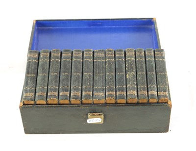 Lot 613 - A COMPLETE CASED SET OF 13 SHAKESPEARE NOVELS