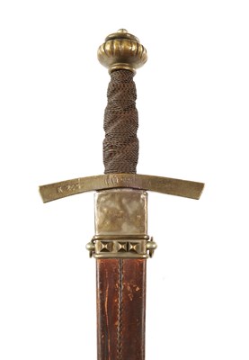 Lot 458 - A 19TH CENTURY GERMAN SWORD BY AUG SCHNEIDER