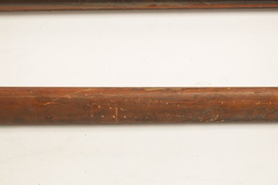 Lot 654 - A GOOD PAIR OF PRESENTATIONS OXFORD UNIVERSITY ROWING OARS DATED 1900.