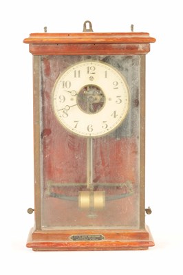Lot 927 - AN EARLY 20TH CENTURY FRENCH BULLE TYPE ELECTRIC CLOCK
