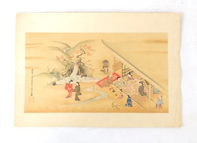 Lot 293 - A FINE 19TH CENTURY CHINESE BLACK PRINT