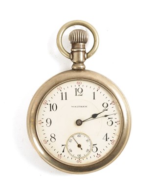 Lot 105 - WALTHAM POCKET WATCH