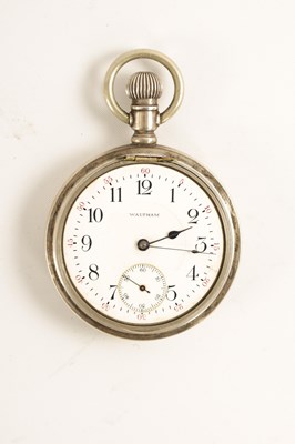 Lot 105 - WALTHAM POCKET WATCH