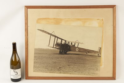 Lot 97 - A COLLECTION OF EIGHT FRAMED PHOTOGRAPH PRINTS OF VINTAGE PLANES