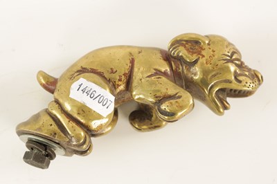 Lot 75 - A BRONZE ‘BONZO’ DOG CAR MASCOT