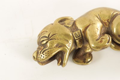 Lot 75 - A BRONZE ‘BONZO’ DOG CAR MASCOT