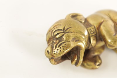 Lot 75 - A BRONZE ‘BONZO’ DOG CAR MASCOT