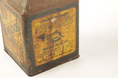 Lot 14 - AN EARLY MOHLOOB MOTOR OIL PYRAMID CAN