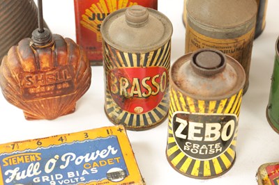 Lot 11 - A COLLECTION OF VINTAGE MISCELLANEOUS CAR AND MOTORCYCLE ACCESSORIES