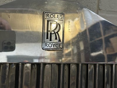 Lot 31 - A VINTAGE ROLLS ROYCE RADIATOR AND GRILL