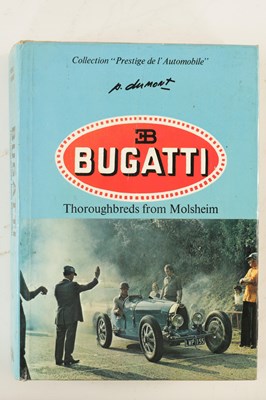 Lot 45 - A COLLECTION OF FOUR BUGATTI BOOKS
