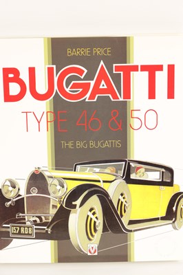 Lot 47 - A COLLECTION OF THREE BUGATTI HARDBACK BOOKS BY BARRIE PRICE