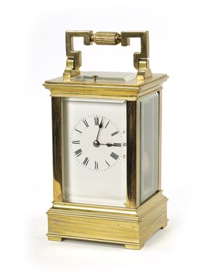 Lot 233 - CORNICHE CASED REPEATING CARRIAGE CLOCK