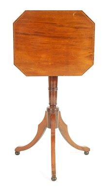 Lot 1525 - A REGENCY MAHOGANY ADJUSTABLE OCCASIONAL/READING TABLE