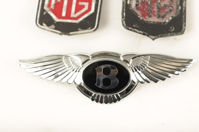 Lot 66 - A COLLECTION OF MOTORING BADGES