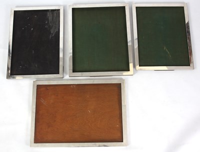 Lot 305 - A COLLECTION OF FOUR PLAIN LARGE RECTANGULAR...