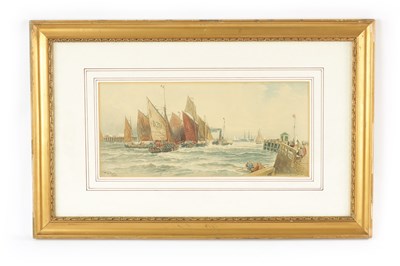 Lot 198 - THOMAS BUSH HARDY A 19TH CENTURY WATERCOLOUR