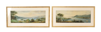 Lot 199 - R.HOWE A PAIR OF 19TH CENTURY LAKELAND WATERCOLOURS