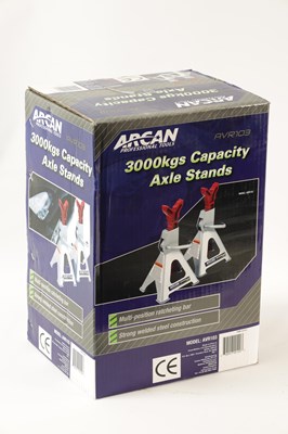 Lot 40 - ARCAN 3-TONNE AXLE STANDS BOXED