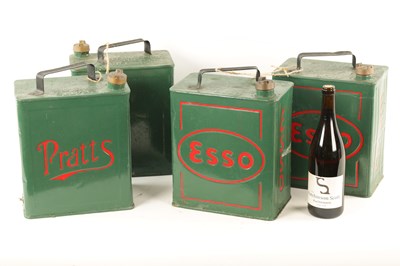 Lot 15 - A COLLECTION OF FOUR VINTAGE PETROL CANS