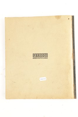 Lot 56 - A VINTAGE 'THE FERODO MANUAL 1936'