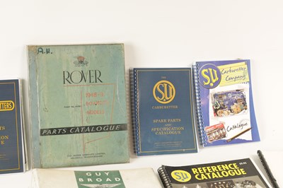 Lot 52 - A COLLECTION OF SUPPLIER CATALOGUES