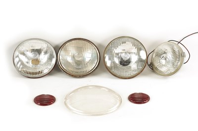 Lot 30 - A COLLECTION OF LUCAS LAMPS, GLASSES AND LENSES