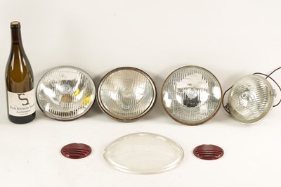 Lot 30 - A COLLECTION OF LUCAS LAMPS, GLASSES AND LENSES