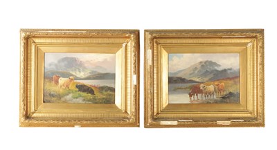 Lot 222 - A PAIR OF LATE 19TH CENTURY OILS ON CANVAS