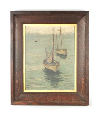 Lot 586 - AN EARLY 20TH CENTURY OIL ON CANVAS