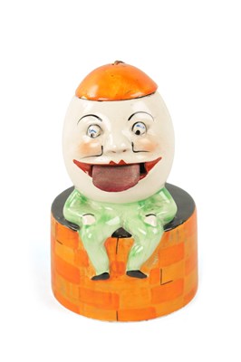 Lot 14 - A CARLTON WARE HUMPTY DUMPTY STAMP LICKER