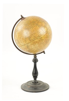 Lot 140 - AN EARLY 20TH CENTURY 6” TERRESTRIAL GLOBE ON STAND