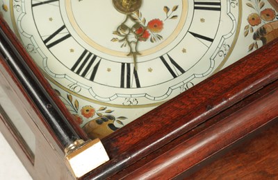 Lot 245 - AN 18TH CENTURY DUTCH WALL CLOCK