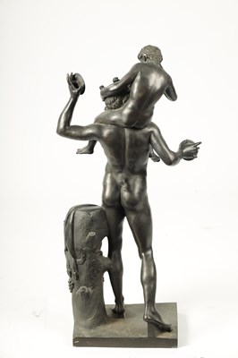 Lot 440 - A LARGE 19TH CENTURY FRENCH FIGURAL BRONZE SCULPTURE