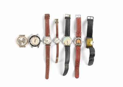 Lot 95 - A COLLECTION OF VINTAGE WRISTWATCHES