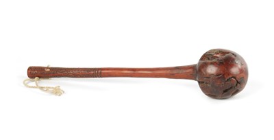 Lot 329 - A 19TH CENTURY ROOT HARDWOOD KNOBKERRIE