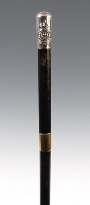 Lot 356 - A LATE 19TH CENTURY EBONISED SWORD/SWAGGER...