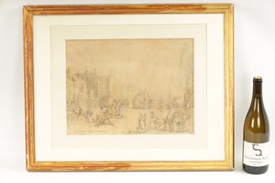 Lot 622 - A PAIR OF 19TH CENTURY ETCHINGS  IN THE MANNER OF THOMAS ROWLANDSON