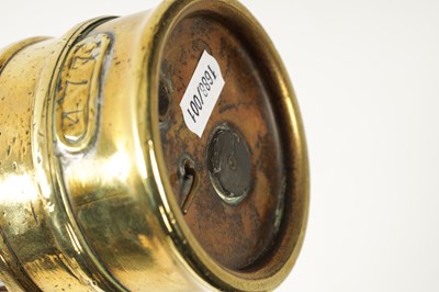 Lot 425 - A HAILWOOD & ACKROYD BRASS AND STEEL MINER'S LAMP NO 471