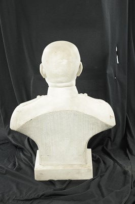 Lot 436 - ANTOINE SARTORIO (1885-1988) AN EARLY 20TH CENTURY WHITE MARBLE BUST