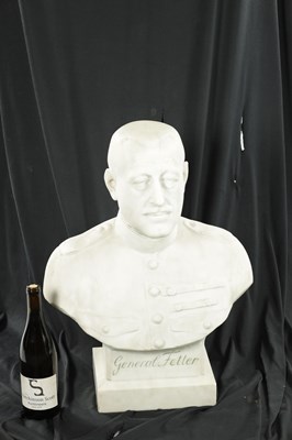 Lot 436 - ANTOINE SARTORIO (1885-1988) AN EARLY 20TH CENTURY WHITE MARBLE BUST
